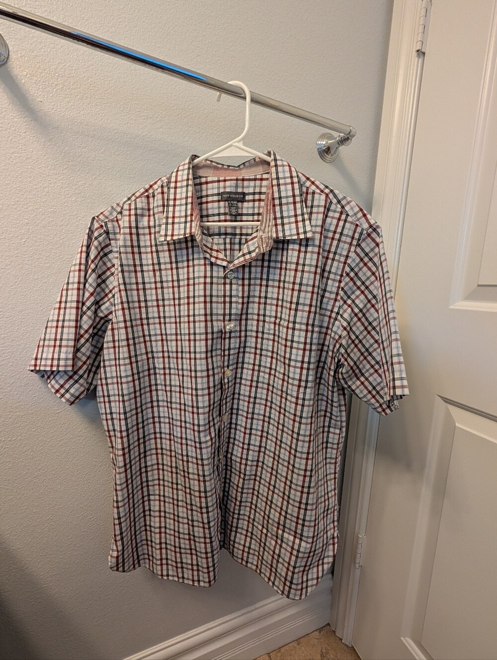 Van Heusen Striped Collared Shirt